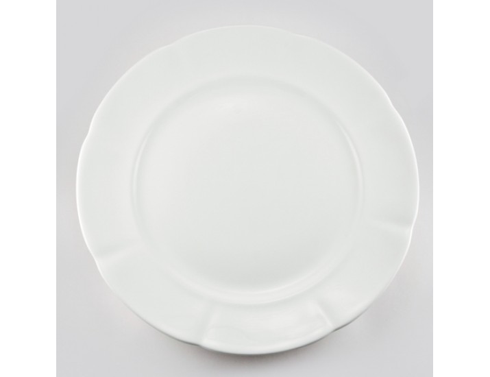 Тарелка 27см Royal Bone China White Белый Виндзор