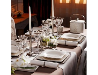 Столовый сервиз на 6 персон 22 предмета Royal Bone China Париж Столовый сервиз на 6 персон 22 предмета Royal Bone China Париж