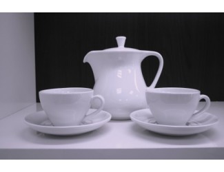 Сервиз чайный на 6 персон 15 предметов Royal Porcelain Public Белый Жемчуг