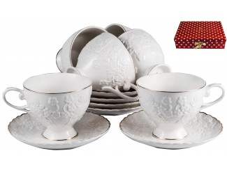 Набор чайных пар на 6 персон 12 предметов Balsford Грация Галена 101-30027