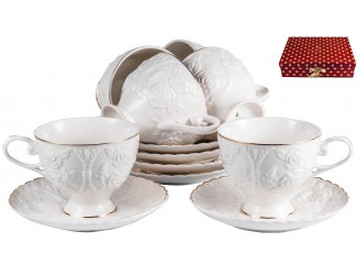 Набор чайных пар на 6 персон 12 предметов Balsford Грация Насса 101-30028