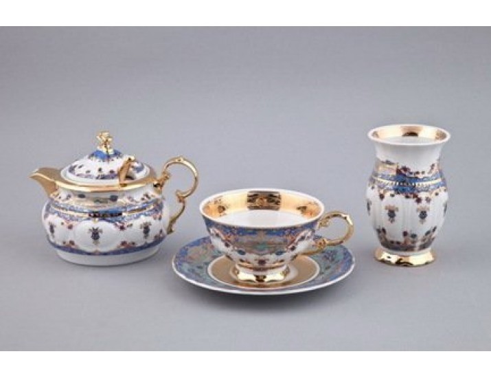 Подарочный набор чайный Rudolf Kampf 1 персона 6 предметов, декор Иерусалим 2025 07140824-2025k
