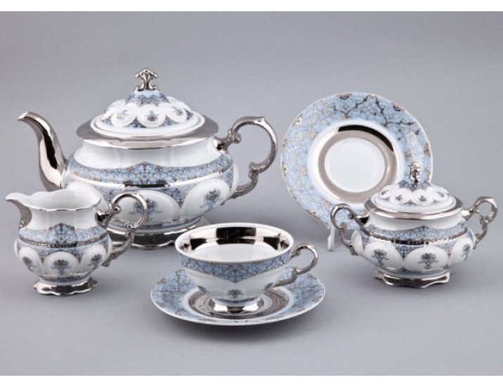 Сервиз чайный Rudolf Kampf Национальные традиции 15 предметов 6 персон (линия Иран) декор 2065