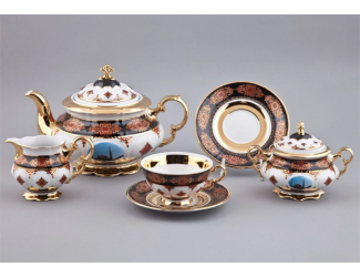 Чайный сервиз на 6 персон 15 предметов Rudolf Kampf Национальные традиции (Турция) Великие святыни Ислама