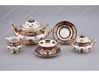 Сервиз чайный Rudolf Kampf Национальные традиции 15 предметов 6 персон (линия Турция) 07160725-2095