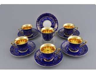 Набор чайных пар на 6 персон 12 предметов 50мл Leander Виндзор 13160413-C341