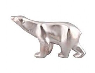 Фигурка Rudolf Kampf Медведь большой, серебро