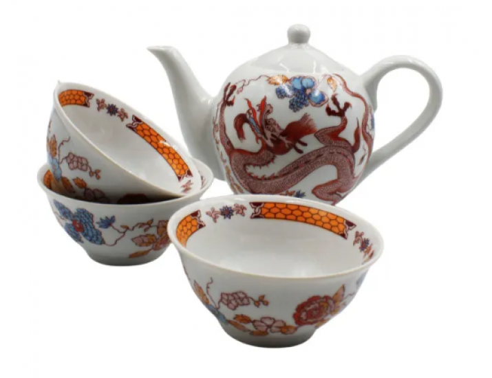 Подарочный набор чайный Rudolf Kampf Александрия Тет-а-тет 4 предмета 36140714-239Bk