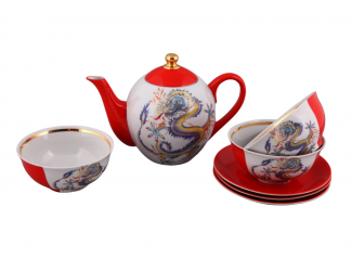 Подарочный набор чайный Rudolf Kampf Александрия Тет-а-тет 4 предмета 36140715-2324k