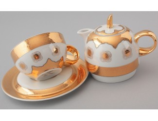 Восточный набор Rudolf Kampf Duo 3 предмета (чайник0,4+чашка0,2) линия Египет 42140825-2045k