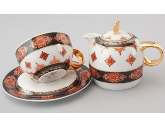 Восточный набор Rudolf Kampf Duo 3 предмета (чайник0,4+чашка0,2) линия Турция 42140825-2095