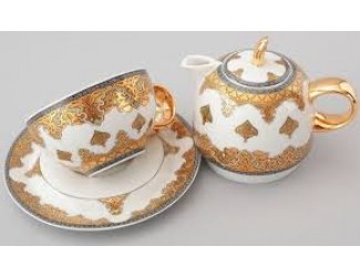 Восточный набор Rudolf Kampf Duo 3 предмета (чайник0,4+чашка0,2) линия Саудовская Аравия 42140825-2135