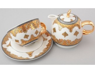 Восточный набор Rudolf Kampf Duo 3 предмета (чайник0,4+чашка0,2) линия Саудовская Аравия 42140825-2135k