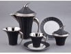Сервиз чайный Rudolf Kampf Древний Египет 15 предметов 6 персон, черный с платиной 61160725-2110