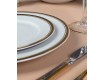 Набор тарелок десертных 6шт 19см Leander Сабина Отводка золото декор 0511