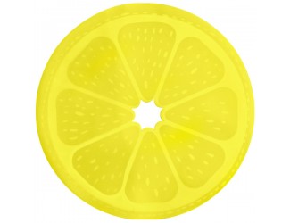 Салфетка подстановочная круглая 38см, лимон