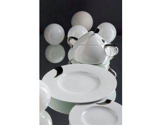 Сервиз чайный Rudolf Kampf Кельт на 6 персон 15 предметов платина 52160728-1122