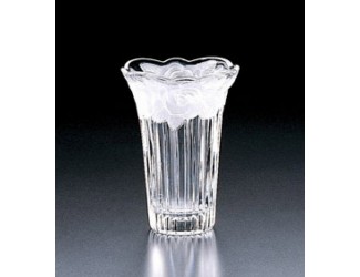 Ваза для цветов 12,5см Роза стекло Soga Glass F2885X