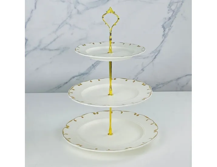 Трехъярусная этажерка Lenardi Александрия 102-097