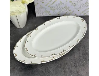 Набор из 2 овальных блюд 35,5см Lenardi Александрия 102-102