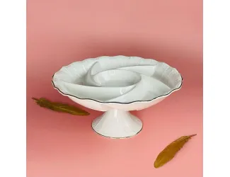 Менажница 30,5см на ножке Lenardi Агата 102-160