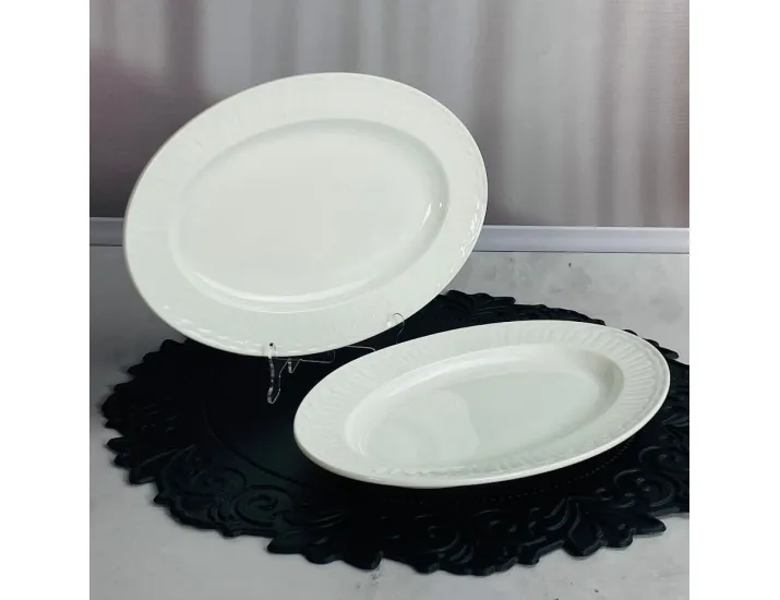 Набор из 2 овальных блюд 25,5х16,5х2см Lenardi Серена 102-168