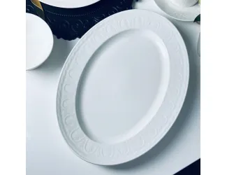 Овальное блюдо 35,5х26,5х3,5см Lenardi Серена 102-175