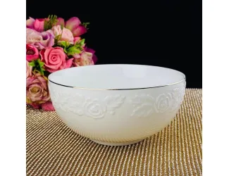 Салатник 15,5см Lenardi Белая роза 109-152