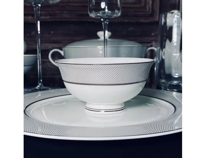 Набор из 6 салатников 11см Lenardi Серебряная Симфония 145-532