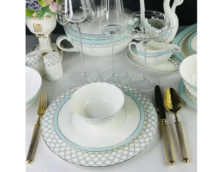 Обеденный сервиз на 12 персон 105 предметов Lenardi Версаль 145-611