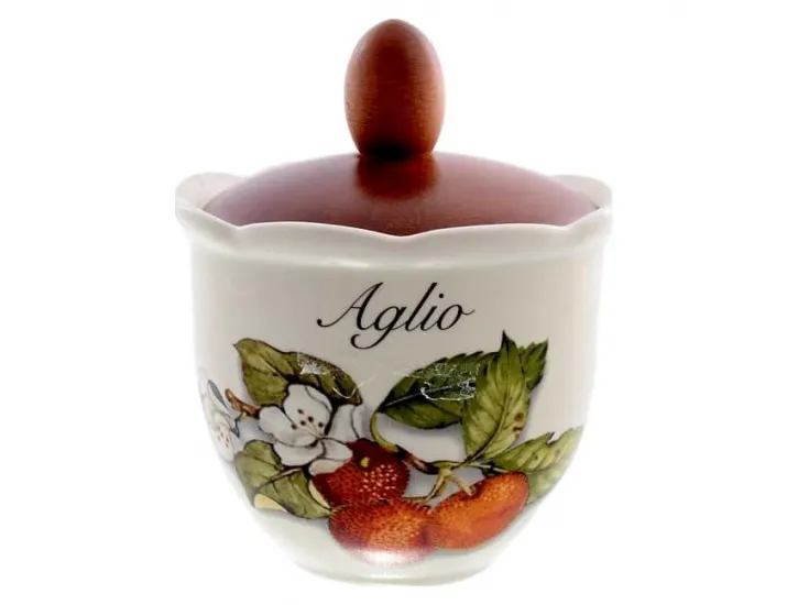 Банка для хранения чеснока NUOVA CER Груша 13см