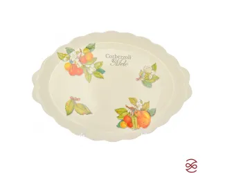 Блюдо овальное NUOVA CER Груша 38см