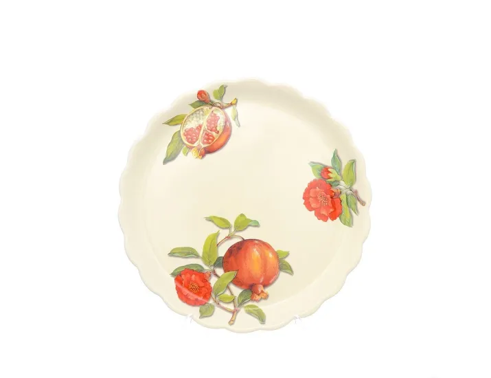 Тарелка NUOVA CER  Гранат 26см (2шт)