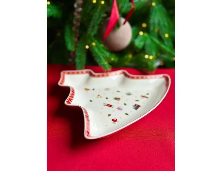 Блюдо ЁЛКА 17,5см Lenardi Новогодний 105-622