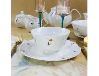 Набор из 6 салатников 13х6,5см Lenardi Крокус 109-200