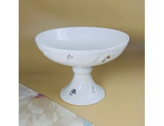 Фруктовница 26.5х18,5см на ножке Lenardi Крокус 109-221