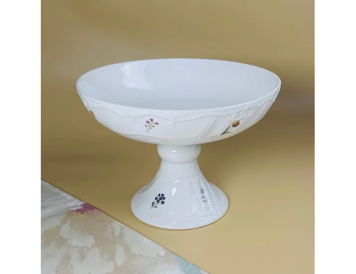 Фруктовница 26.5х18,5см на ножке Lenardi Крокус 109-221