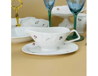 Соусник с блюдцем Lenardi Крокус 109-227