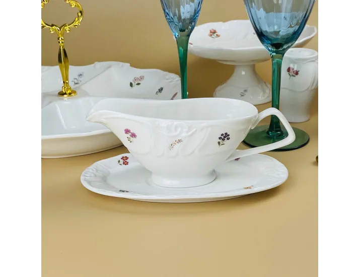 Соусник с блюдцем Lenardi Крокус 109-227