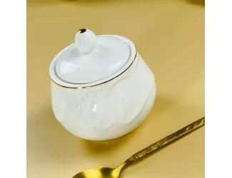 Сахарница 310мл Lenardi Крокус золото 109-250