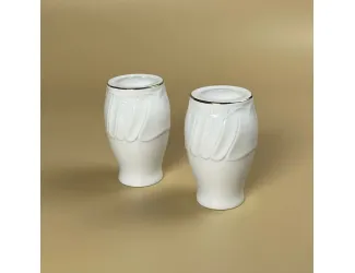 Набор солонок 2шт Lenardi Крокус золото 109-252