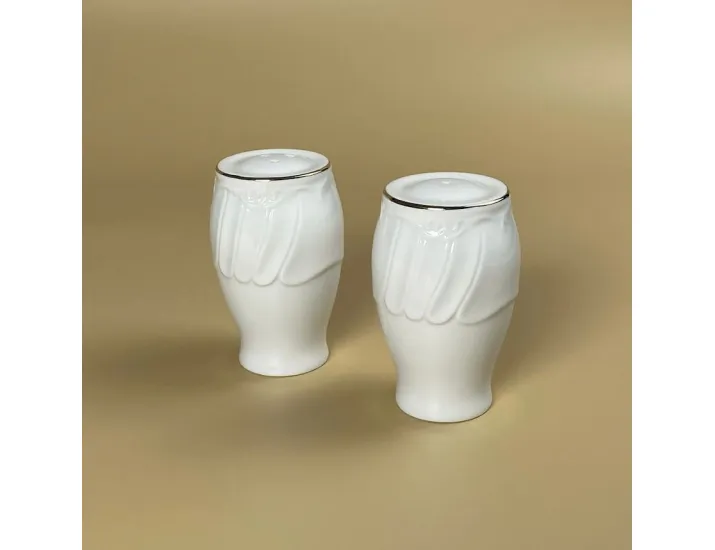 Набор солонок 2шт Lenardi Крокус золото 109-252