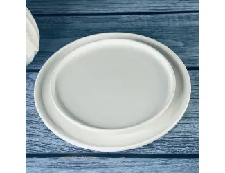 Глубокая тарелка 20,5см Lenardi Bianco 118-038