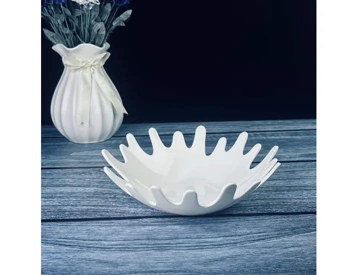 Фруктовница 23*7см Lenardi Bianco 118-048