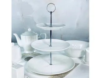 Трехъярусная этажерка Lenardi Bianco 118-125