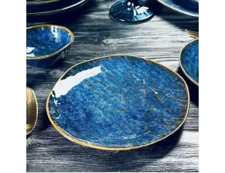 Набор из 6 тарелок 16,5х2см Lenardi AQUAMARINE 133-296