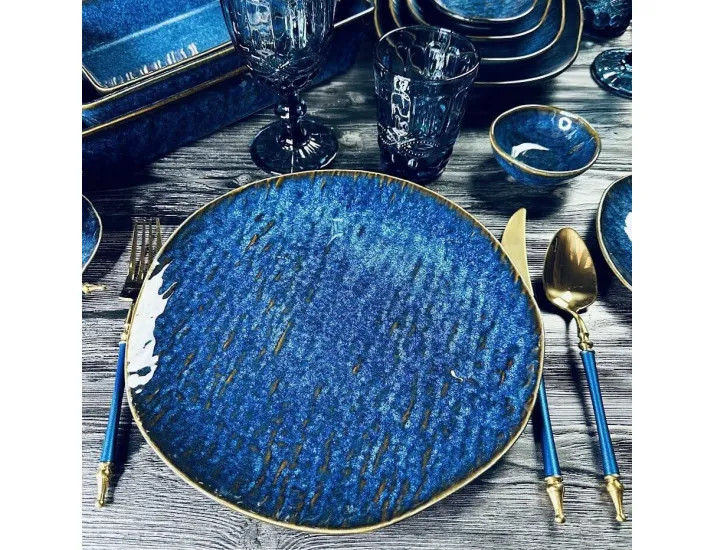 Набор из 6 тарелок 27х2,5см AQUAMARINE Lenardi AQUAMARINE 133-298