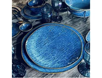 Круглое блюдо 30,5х2см Lenardi AQUAMARINE 133-299