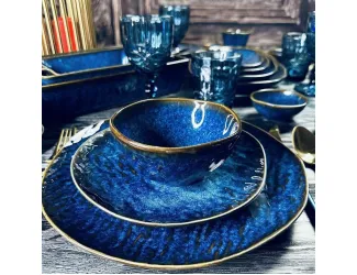 Набор из 6 салатников 12х6,5см Lenardi AQUAMARINE 133-308