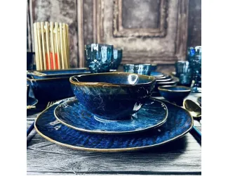 Набор из 6 салатников 15х7см Lenardi AQUAMARINE 133-309